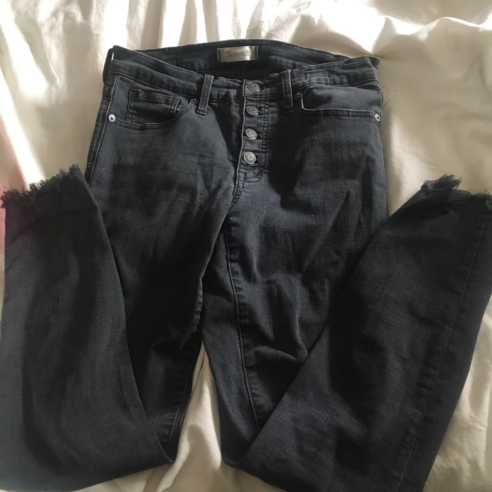Madewell button fly jeans